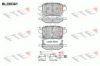 FTE BL2803A1 Brake Pad Set, disc brake